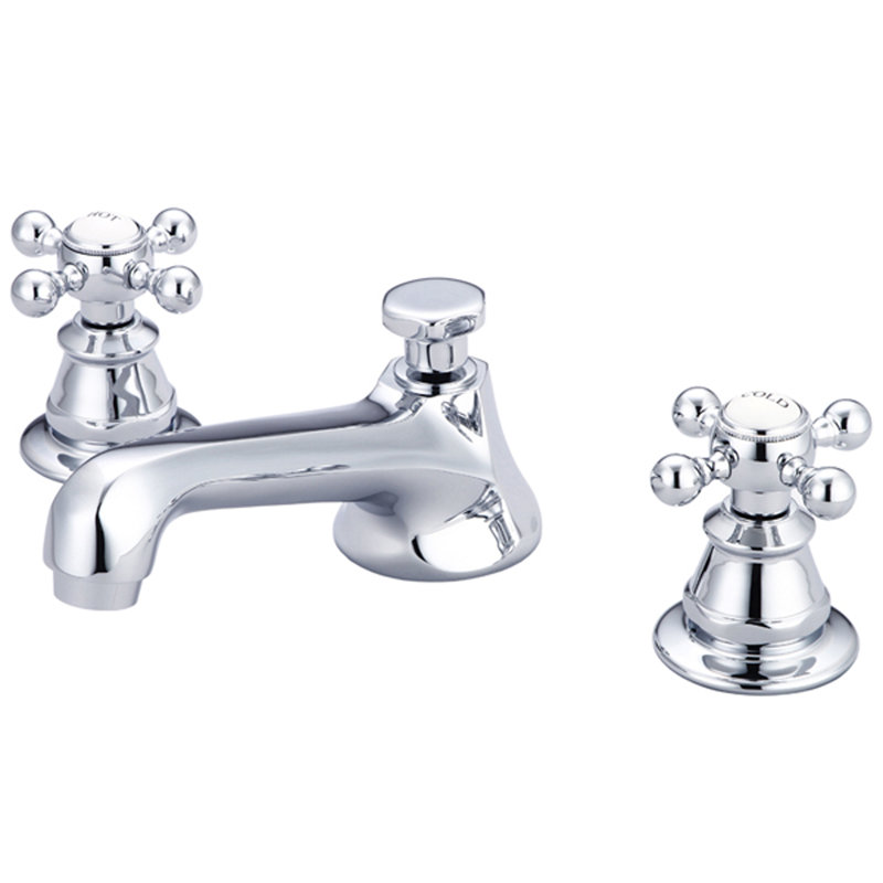 jeanie widespread bathroom faucet with drain assembly